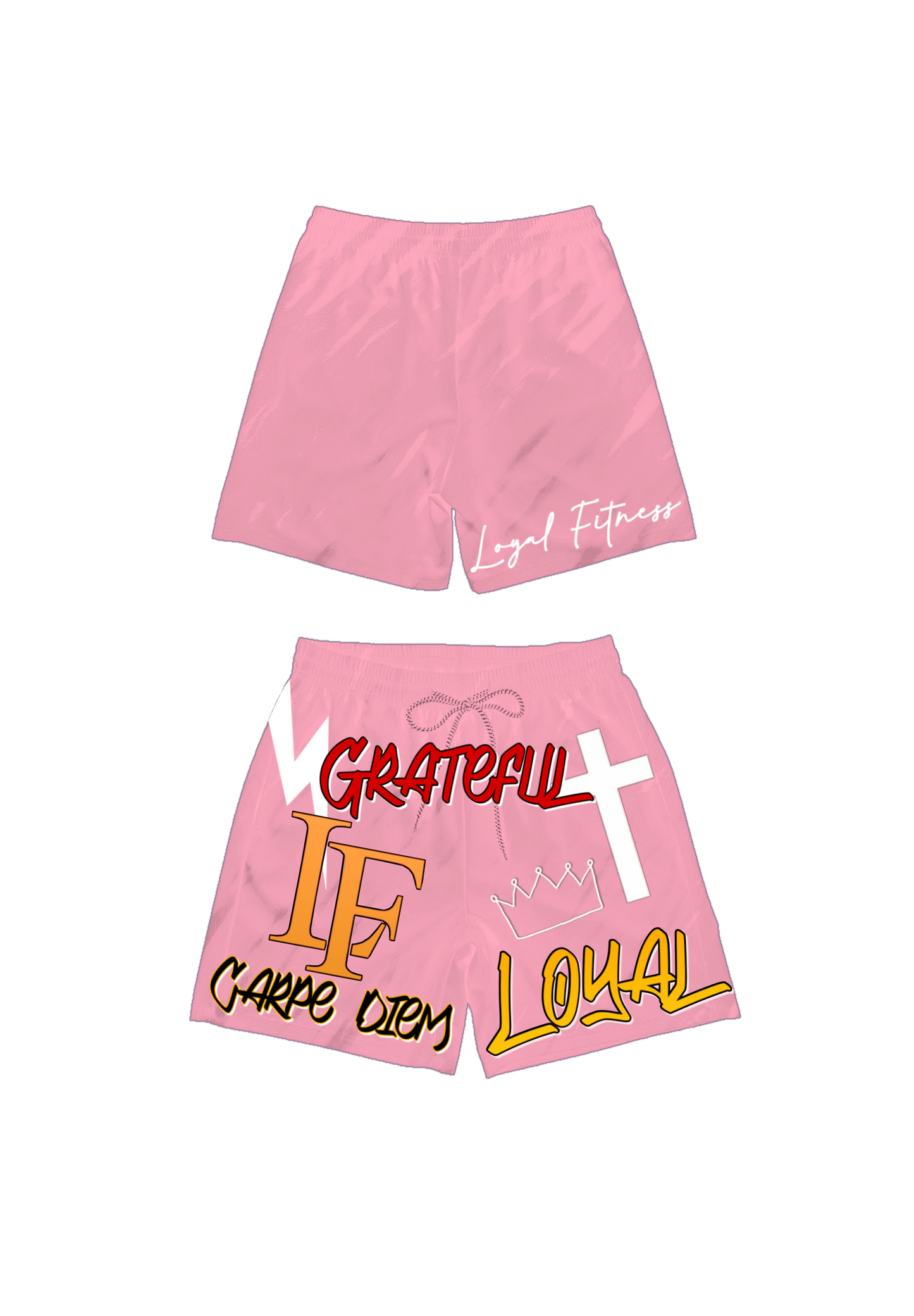 Workout Shorts - Pink